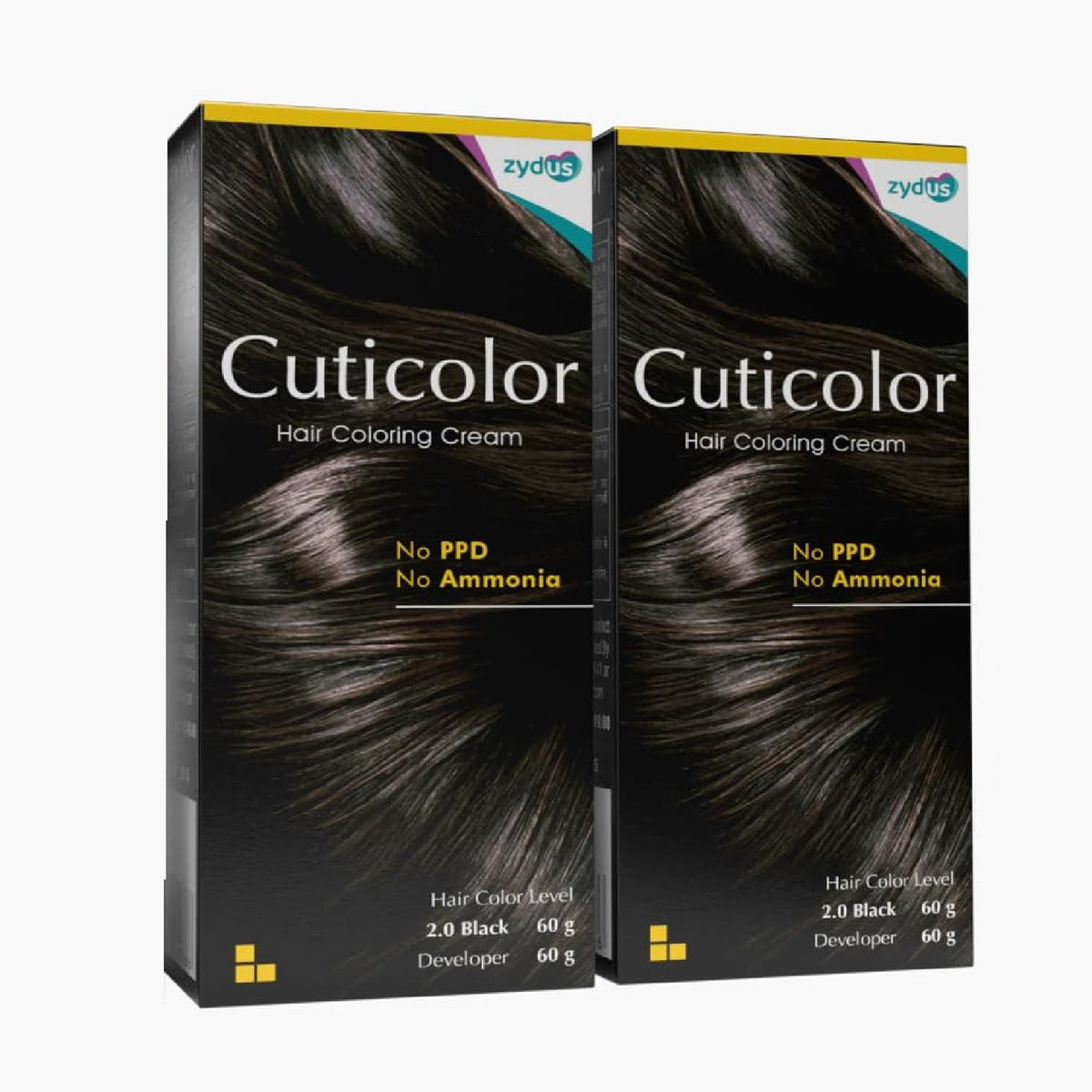 Cuticolor Permanent Hair Color Cream| Dr prescribed| Eco Mechanism for Preserving Scalp Health| No Ammonia| No PPD| Enriched with Portulaca & Boseivela Extracts