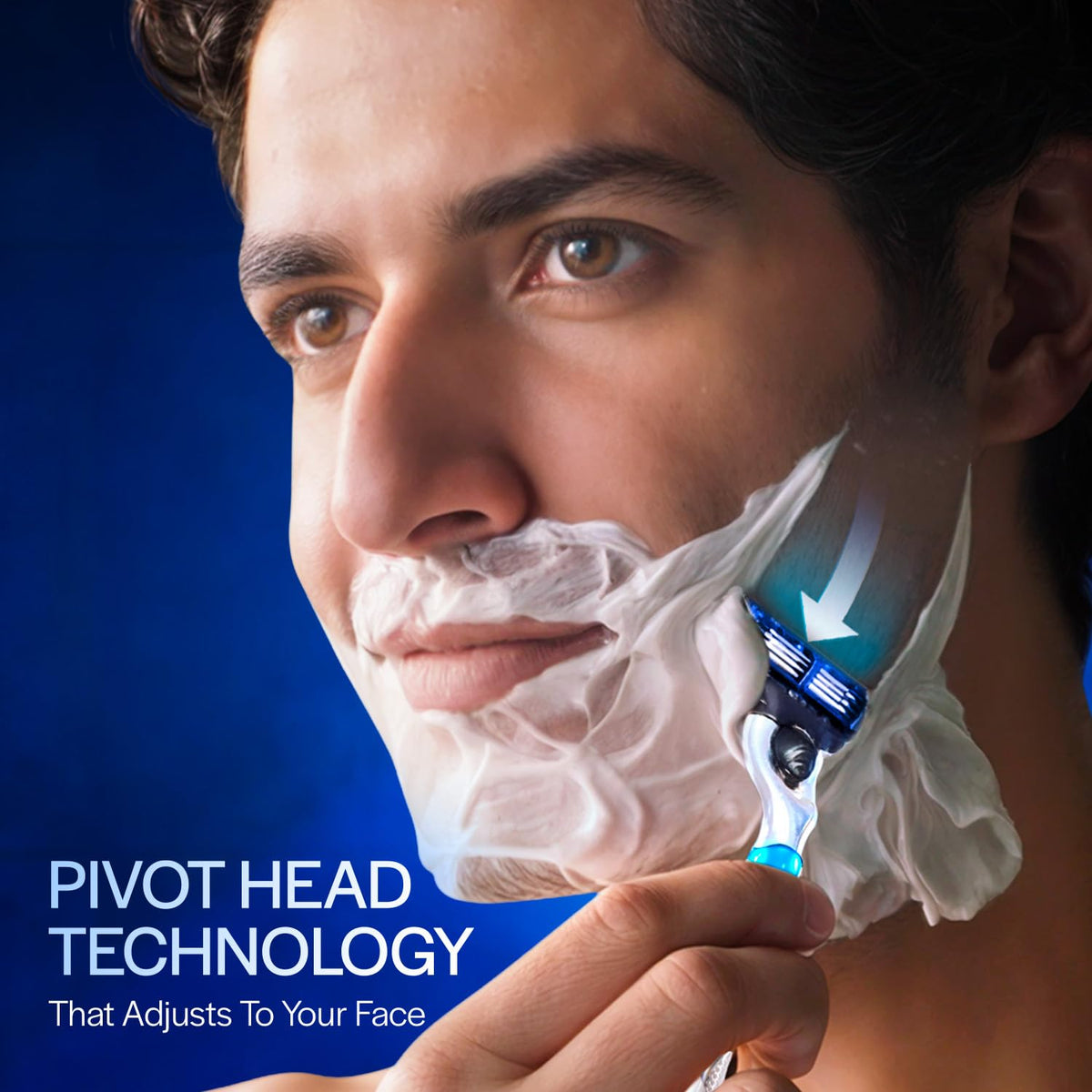 Gillette Mach3 Turbo, Pro Shaving Blades For Men | 10 Cartridges, Super Value Pack | Enhanced Lubrication | 10 Cartridges Last Up-To 150 Shaves | Your Most Comf