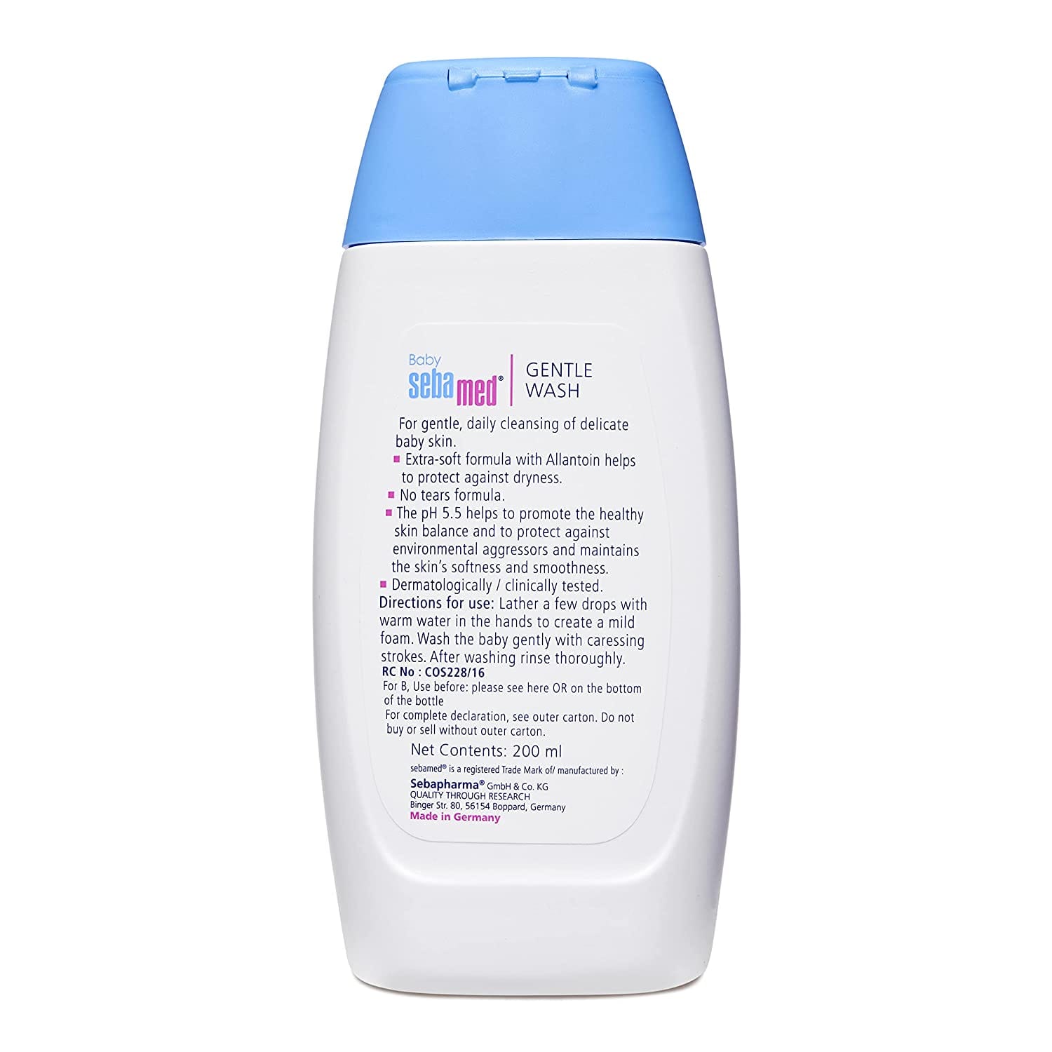 Sebamed - Baby Gentle Wash ph5.5 (200mL)