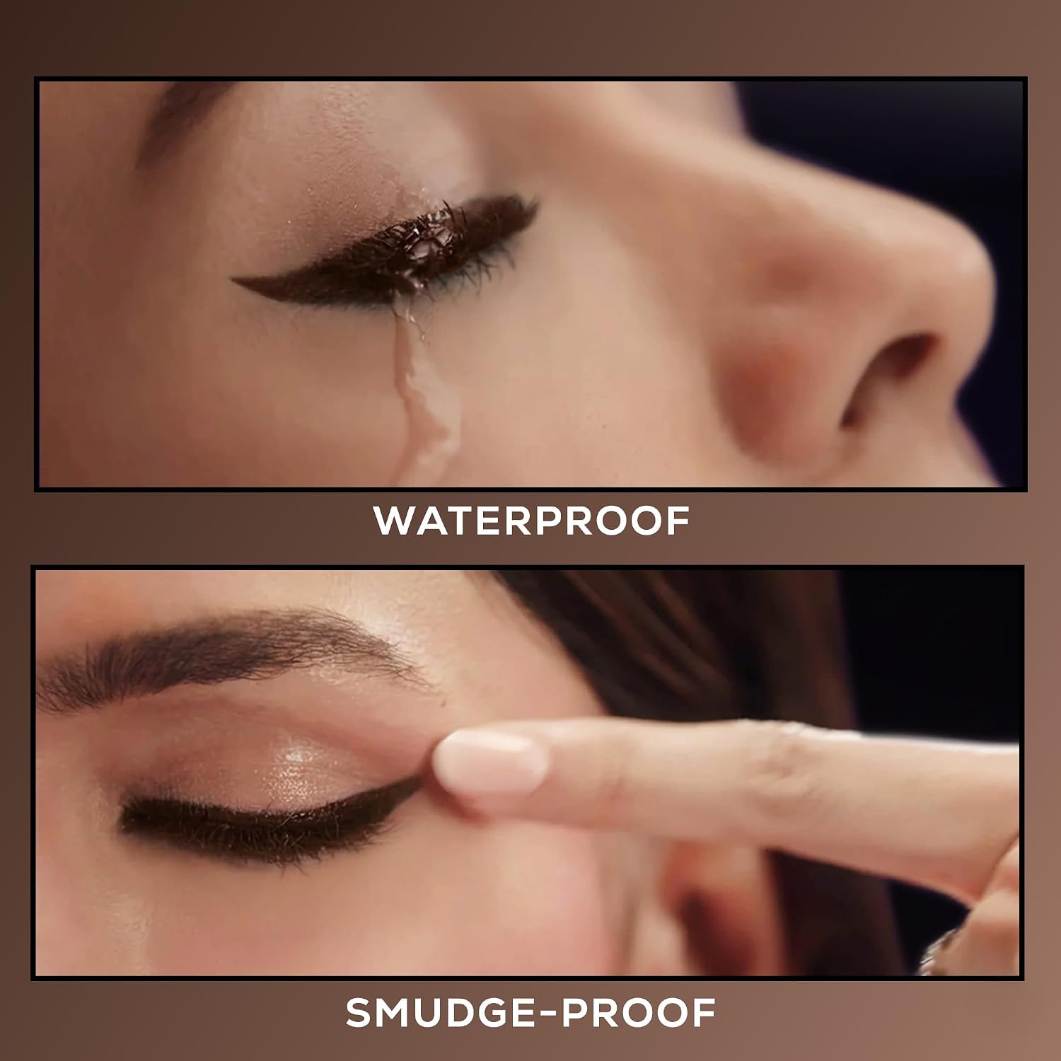 RENEE Midnight XXL Kajal | Brown Kohl Pencil with Built-in Sharpener | Waterproof, Smudge-proof, 24Hr Long-Lasting | Ultra-Rich Pigment, Smooth Glide | 1.5g