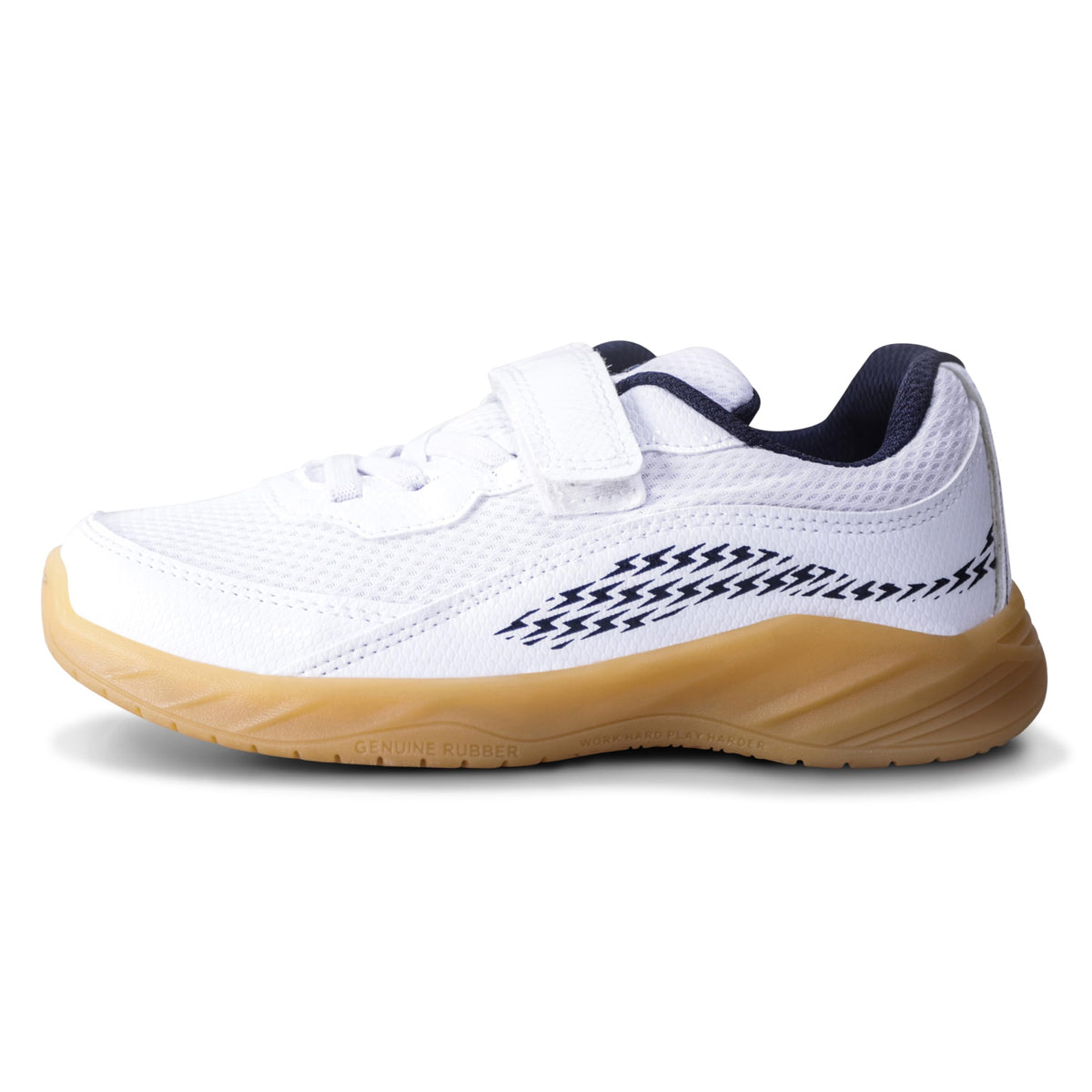 Nivia Flash Badminton Shoes for Kids 13 Kids UK White Blue