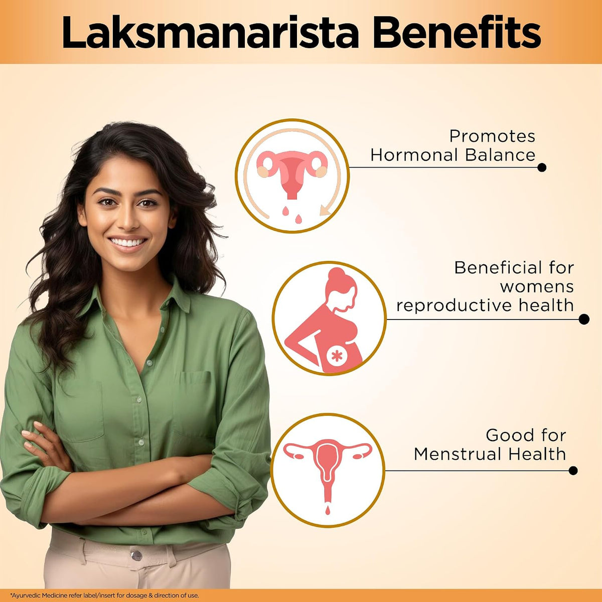 Multani Laksmanarista, For Female Disorders, Useful In Gynaecological Disorders, & 15 Natural Ayurvedic Herbs, 680 Ml
