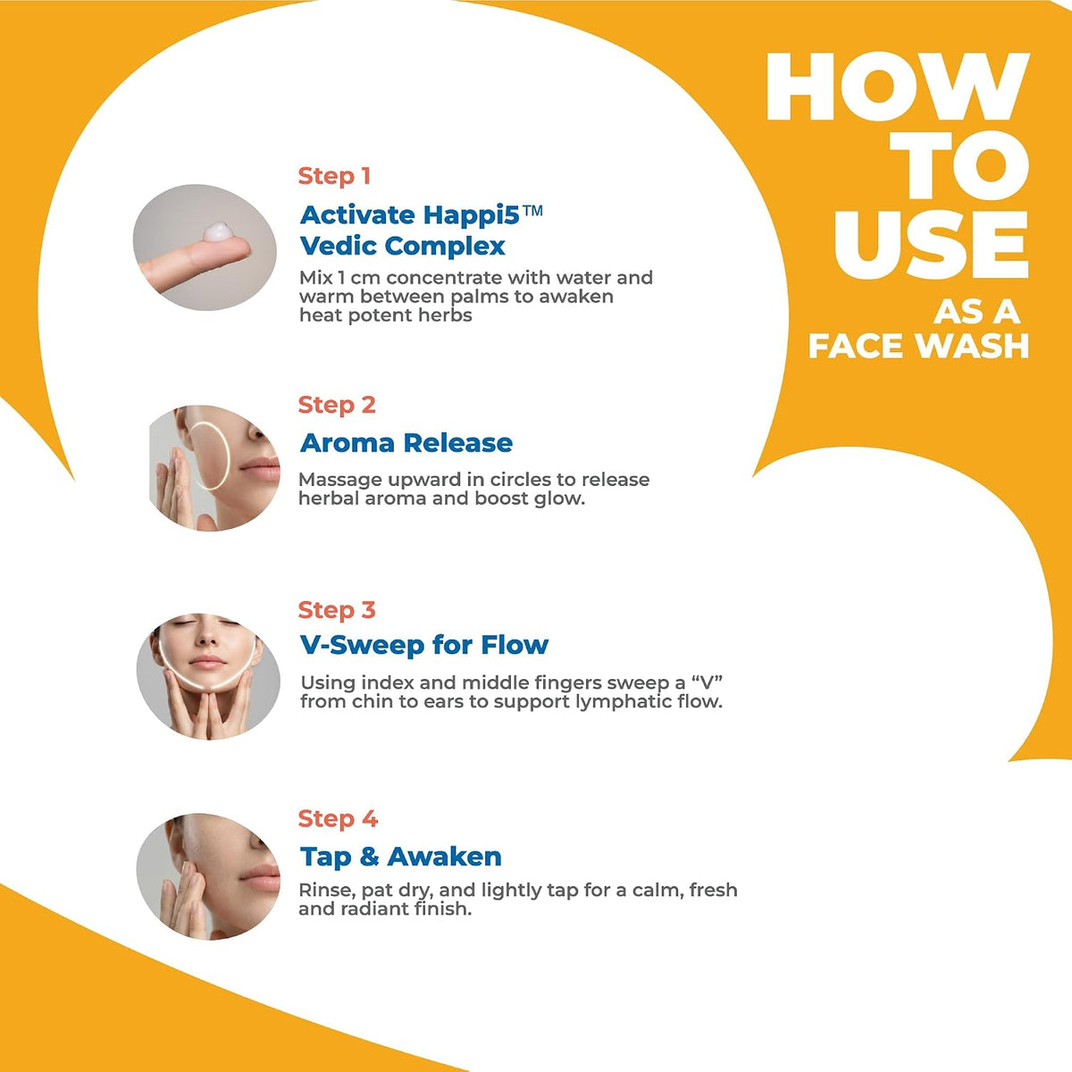 India's 1st Ayurvedic Waterless Face Wash & Body Cleanser, Bright on Time Hydrating Cleanser Concentrate, 2-in-1 Non-Drying Formula, Cleanses, Hydrates & Bright