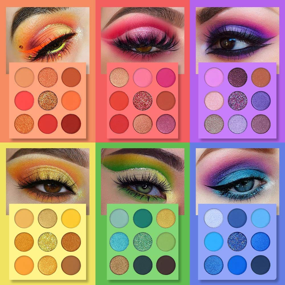 UCANBE - 54 Colors Splashy Candies Eyeshadow Palette