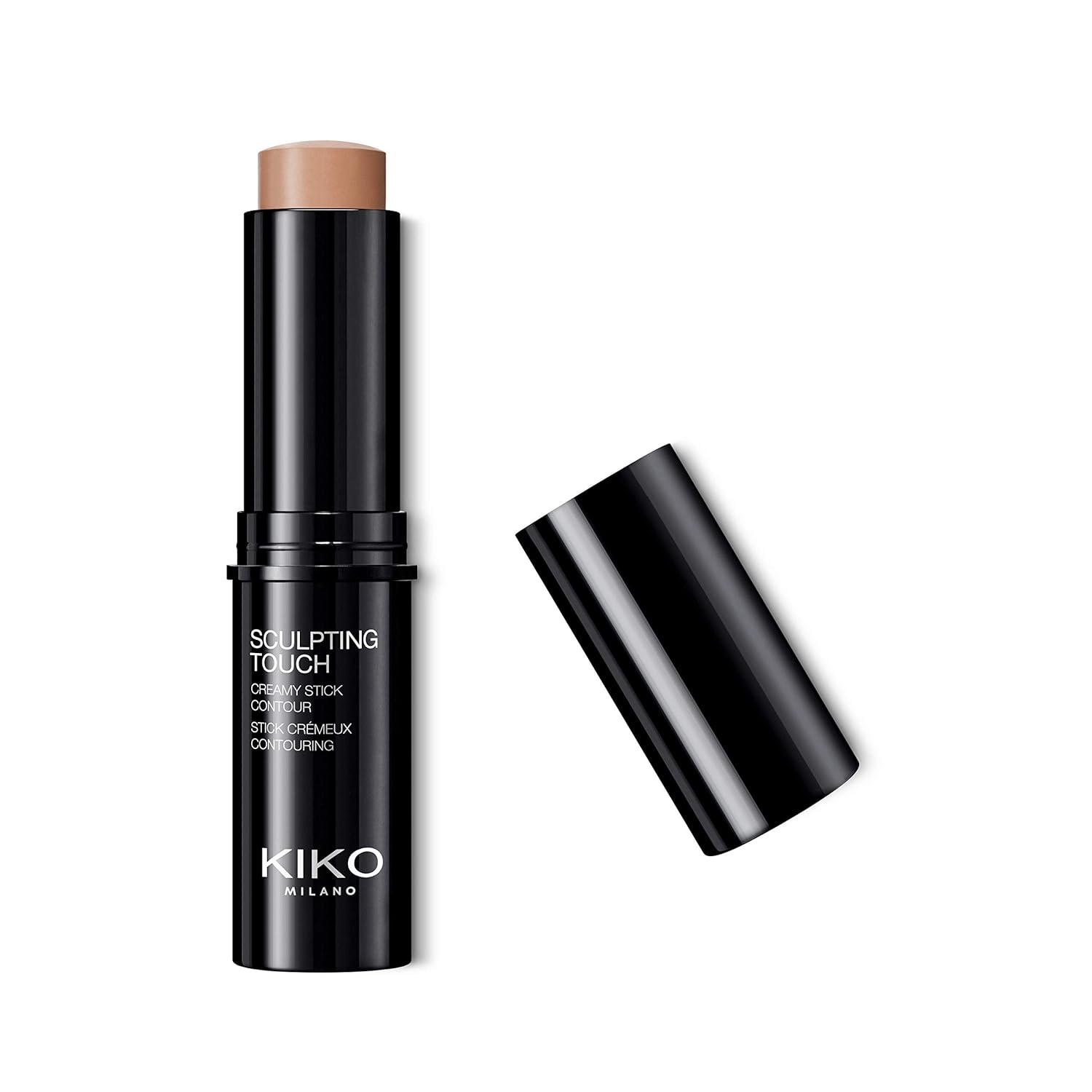 Kiko Milano Sculpting Touch Creamy Stick Contour – Blendable, Long-Lasting Cream Contour Stick for Face, Buildable Coverage, Easy Application – 200 Hazelnut – 10g