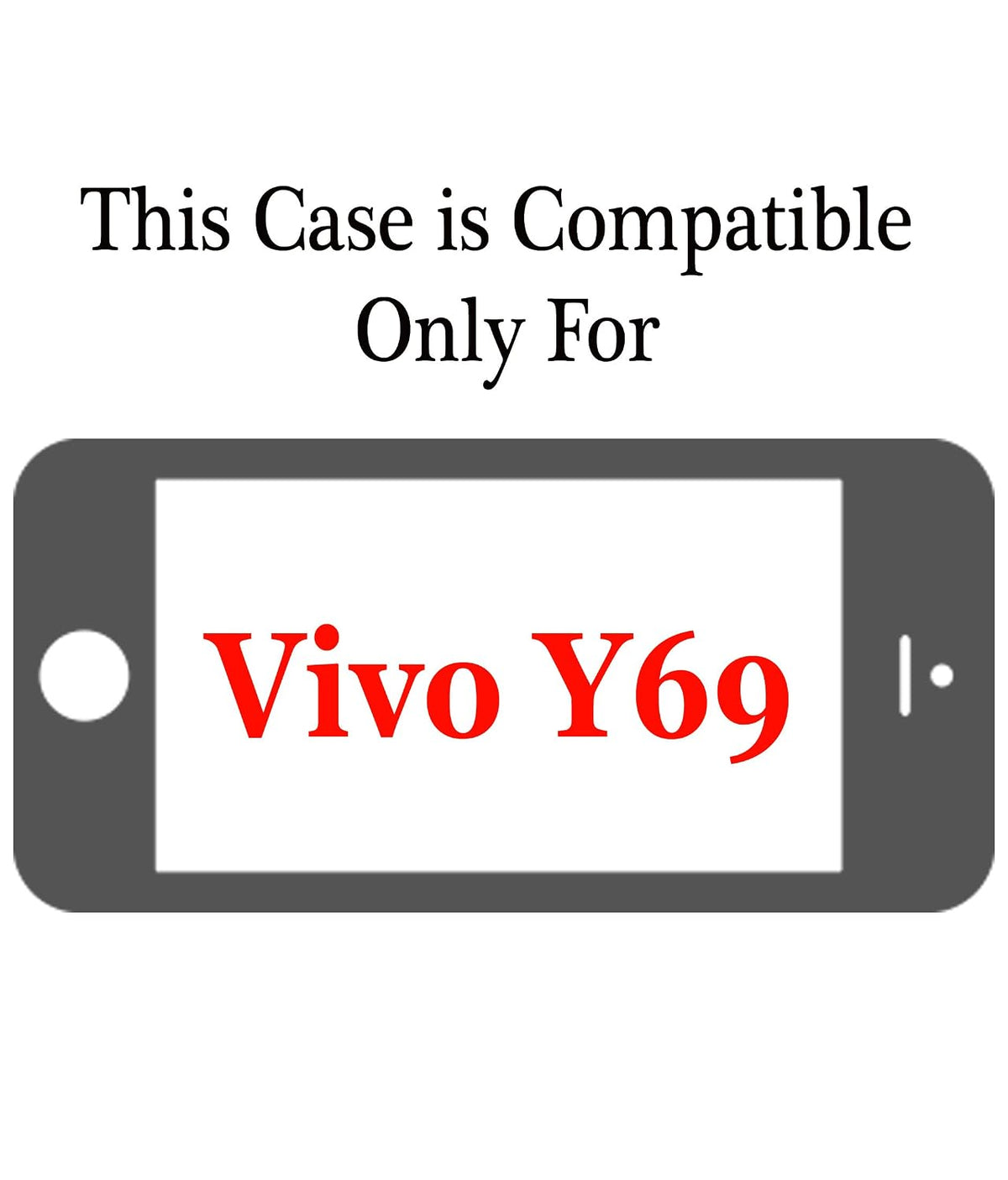 Being Different Doesn't Matter Quote Hard Printed Designer Case for Vivo Y69 Back Cover DNL1036