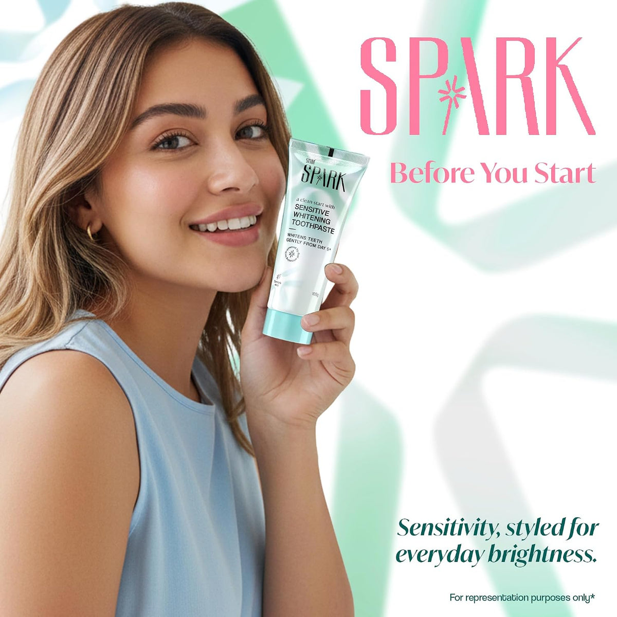 STIM Spark Sensitive Whitening Toothpaste for Sensitive Teeth