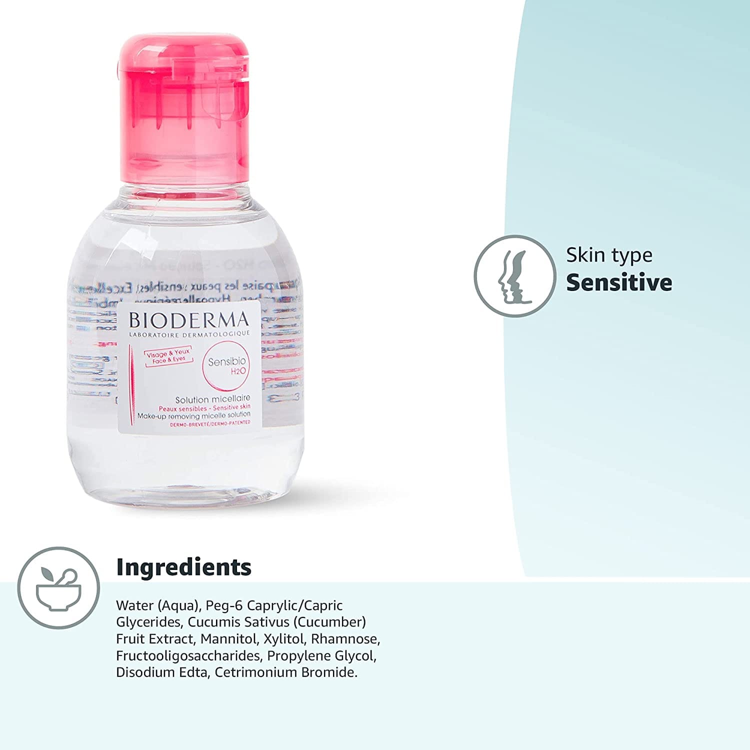 Bioderma - Make up Pollution & Impurities Remover Face Eyes Sensitive skin (100mL)