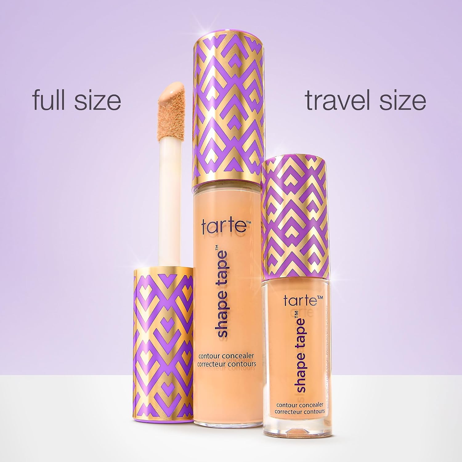 tarte Full Shape Tape Powder Contour Concealermatte, Fair Neutral, 1 Pack