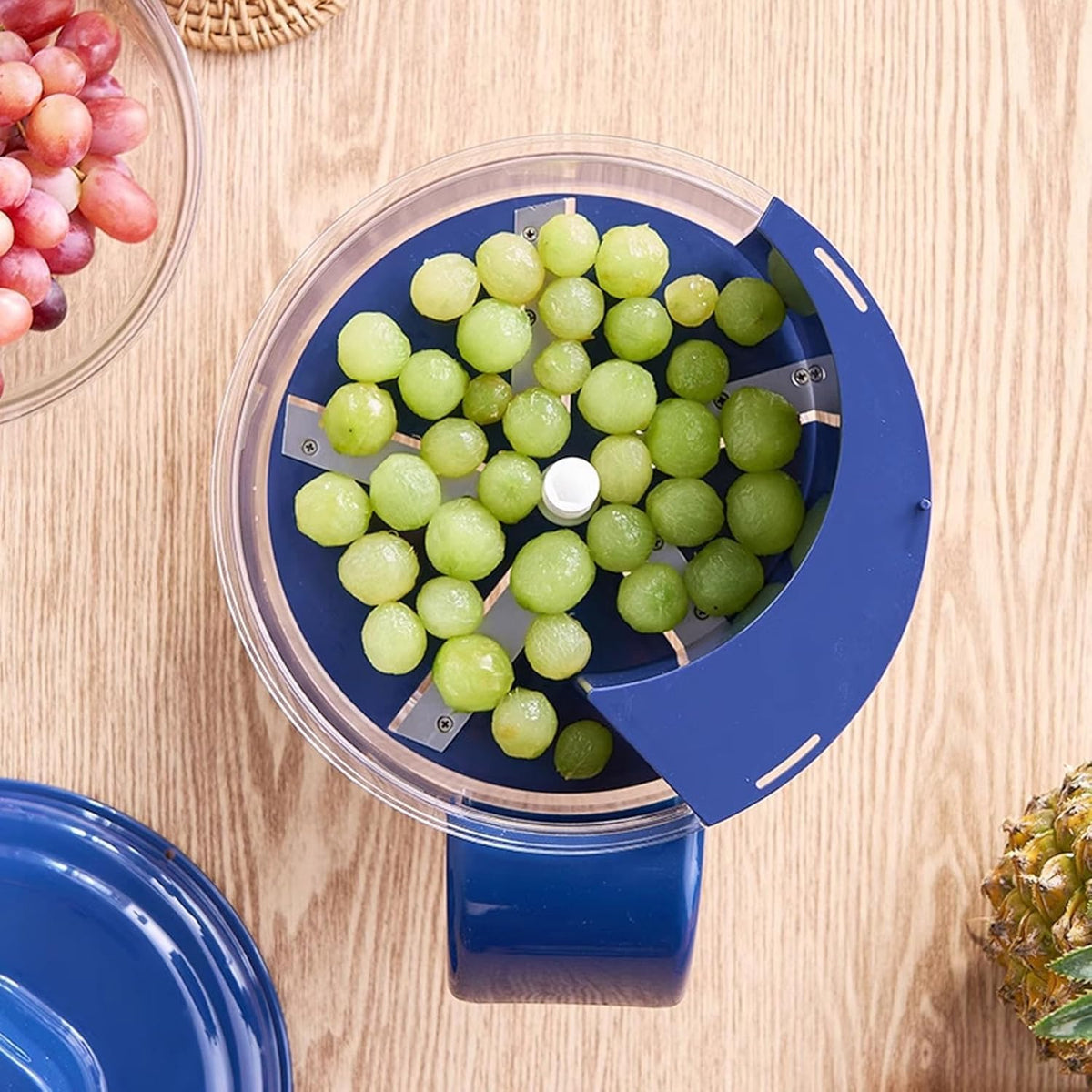 Multifunctional Automatic Electric Fruit Vegetable Peeler Machine with Stainless Steel Blade, One-Touch Potato Apple Pear Peeler Time Saving Kitchen Peeling Too