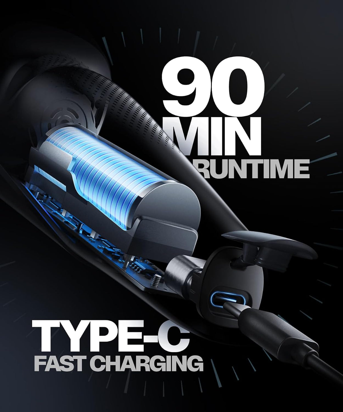 Bombay Shaving Company Autopilot Electric Shaver For Men | Intelligent Shaving | PowerSense Technology | Low Noise Motor | Auto-adjusts Speed | Type-C Flash Cha