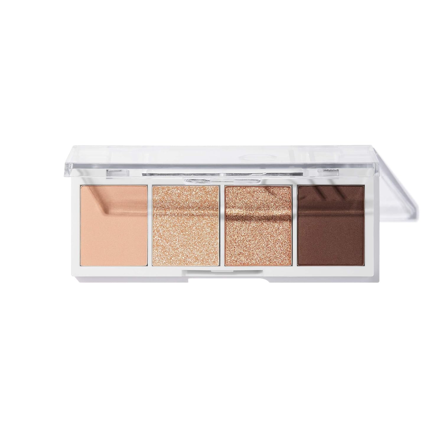 e.l.f. Bite-Size Eyeshadows, Creamy, Blendable, Ultra-Pigmented, Easy to Apply, Cream & Sugar, Matte & Shimmer, 0.12 Oz