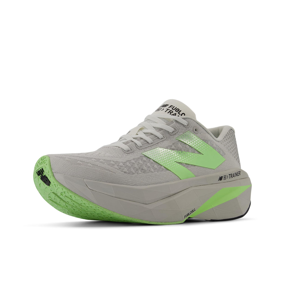 New Balance Men's FuelCell Supercomp Trainer V3 11 UK (Wide) Grey Matter/Mint Flash/Silver Metallic