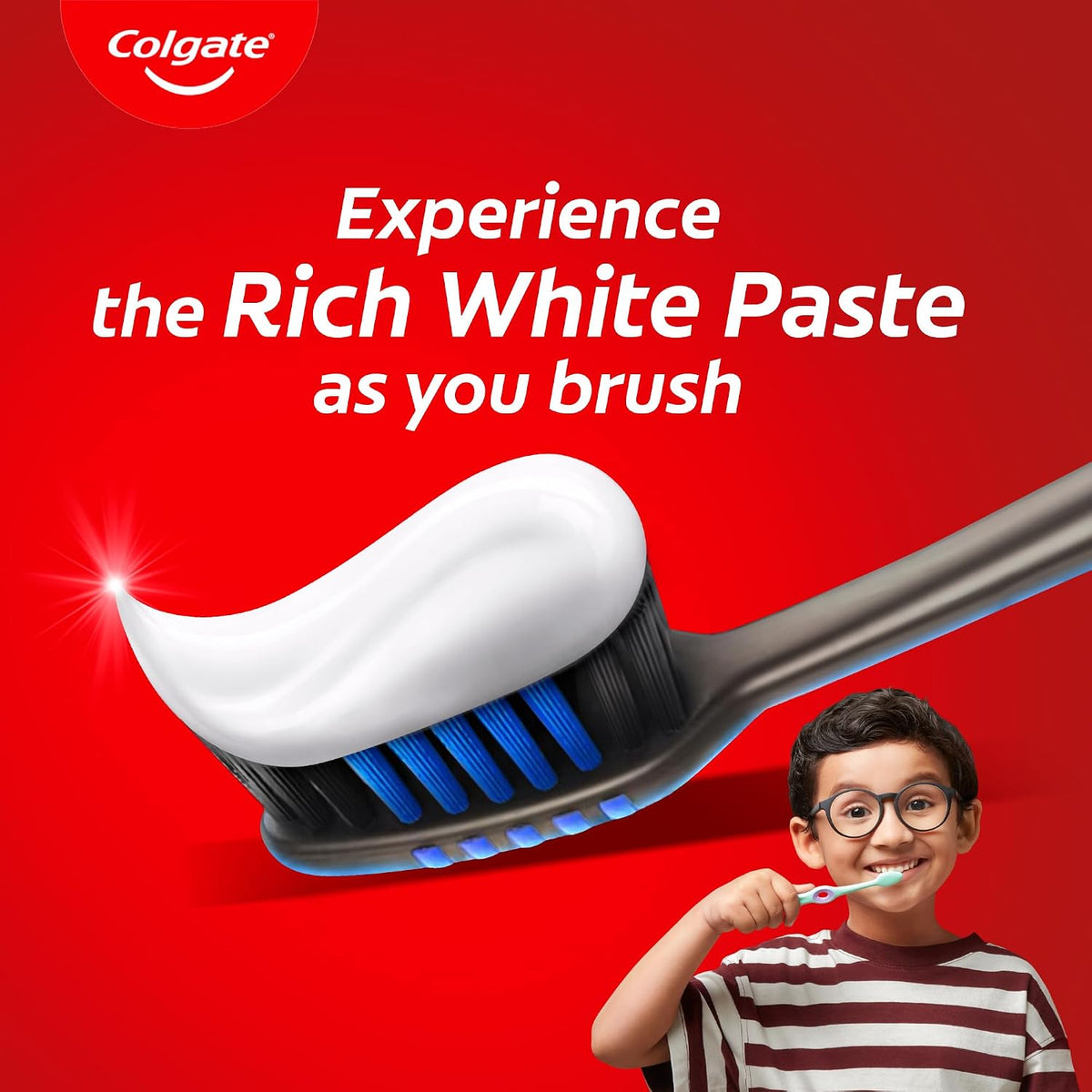 Colgate Strong Teeth, 500g (200g + 200g + 100g), Calcium-boost Tooth Paste for 2X Stronger Teeth, Protects Enamel, Whitens Teeth, Fresh Breath & Prevents Caviti