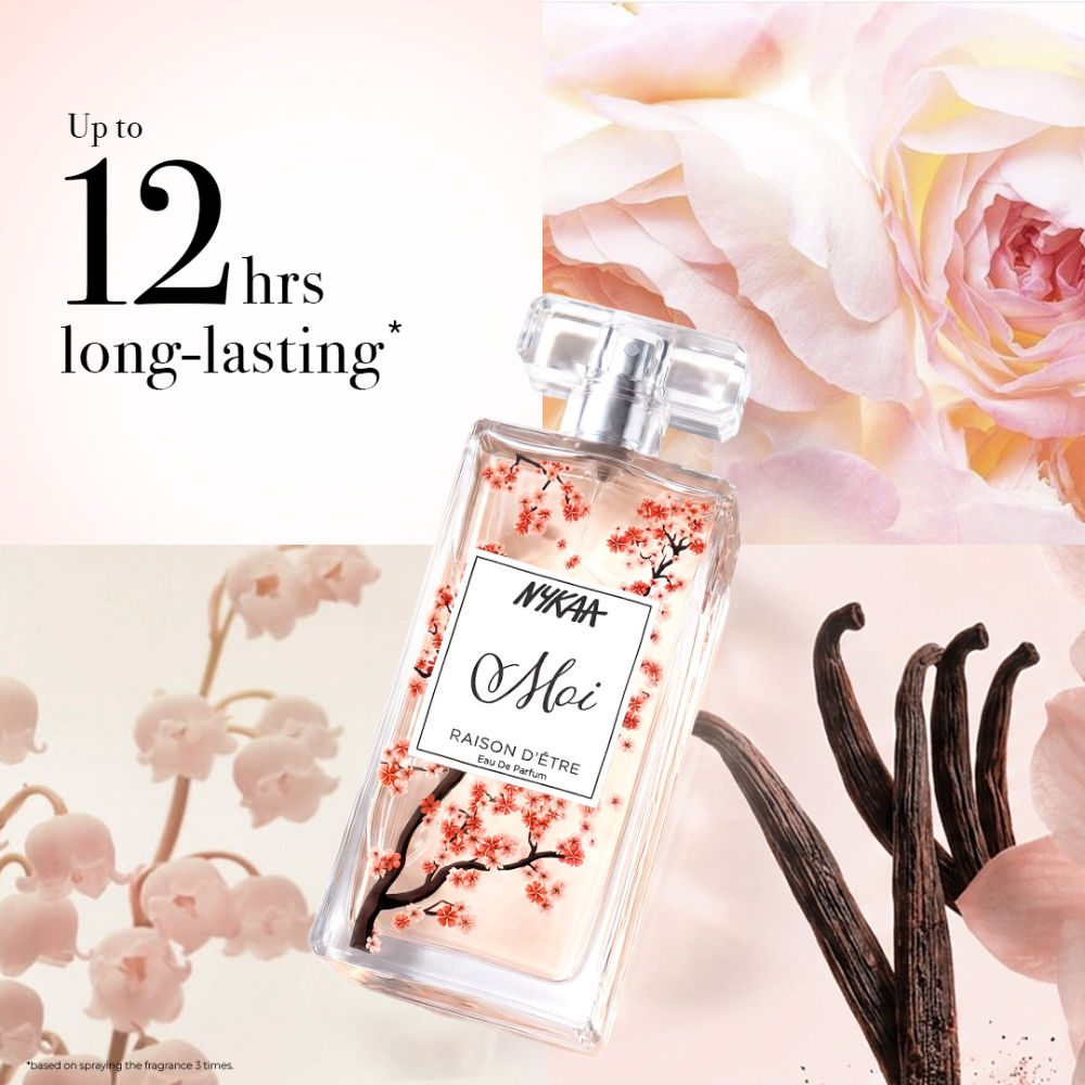 Moi Raison D'Etre Sensual Floral Long-Lasting Perfume For Women | Rose Warm Vanilla Day To Night EDP (100ml)