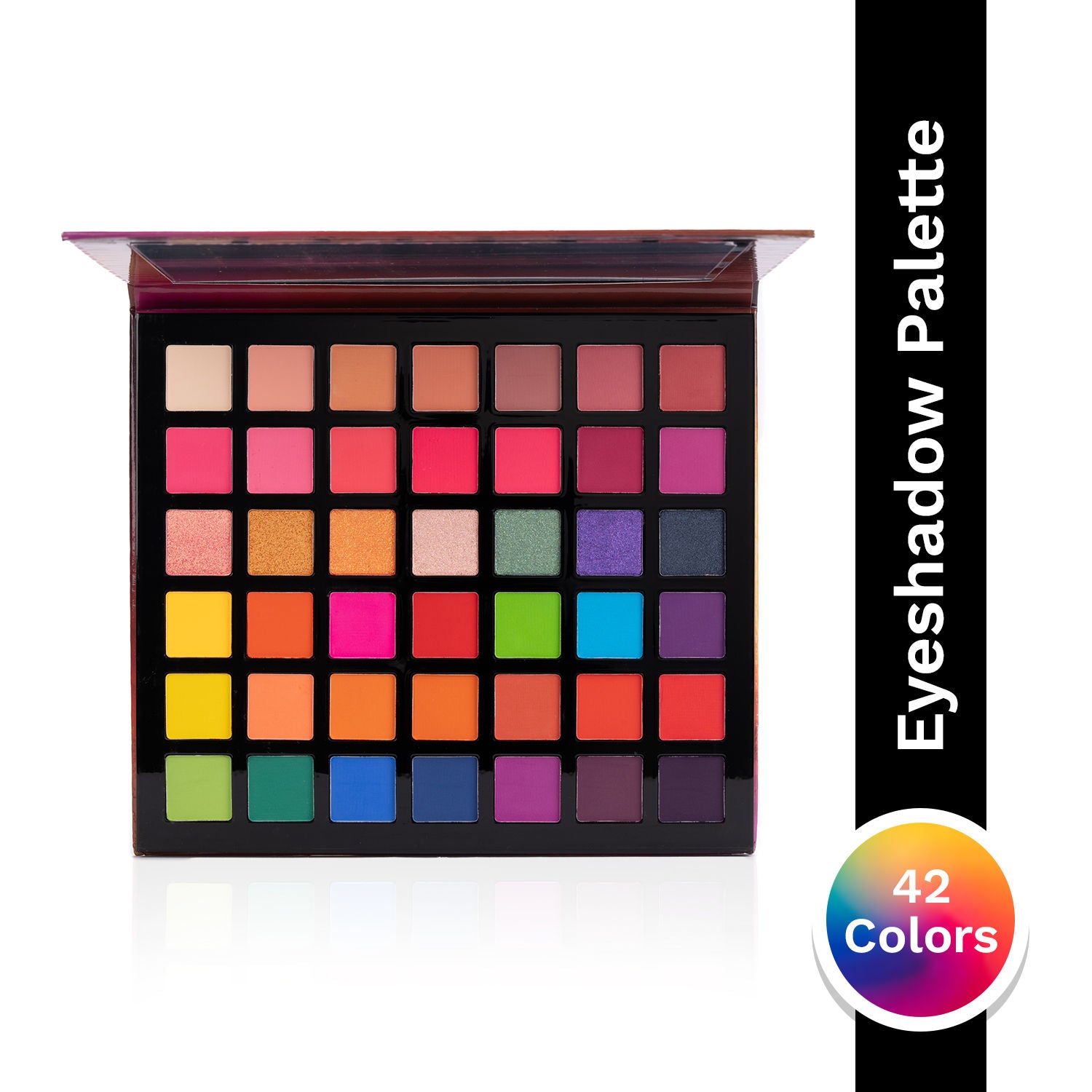 PAC Prism Eyeshadow Palette X42 Sunset - Intense Pigment Payoff, Blendable Formula, Mattes & Shimmer (1.2g)