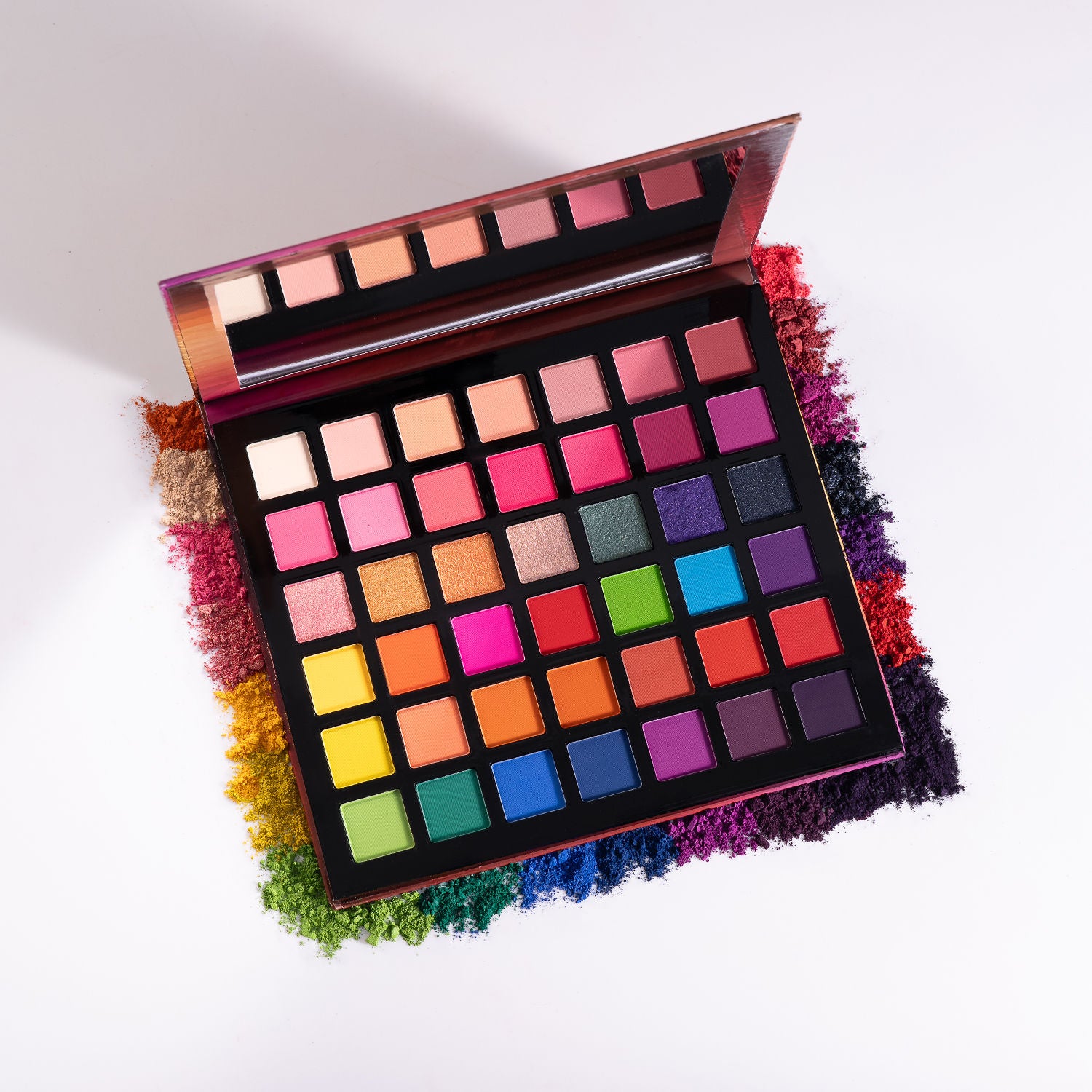 PAC Prism Eyeshadow Palette X42 Sunset - Intense Pigment Payoff, Blendable Formula, Mattes & Shimmer (1.2g)