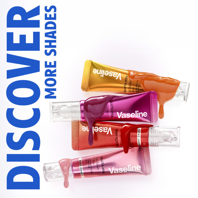 Vaseline Gluta-Hya Lip Gloss Serum - Royal Plum (10ml)