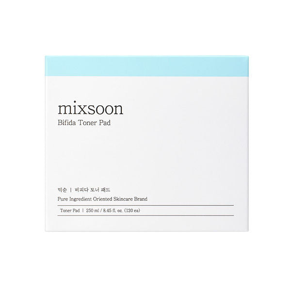 Mixsoon Bifida Toner Pad, Strengthens Skin Barrier, Smoothens & Repairs with Probiotics (280ml)