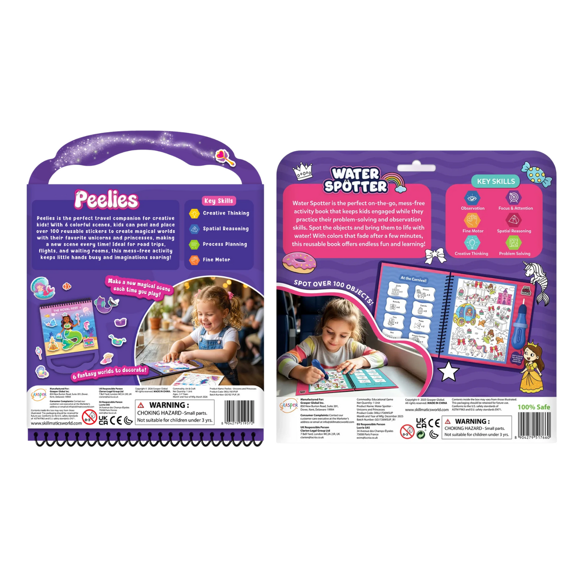 Skillmatics Creative Unicorn Fun Bundle (ages 3-8)