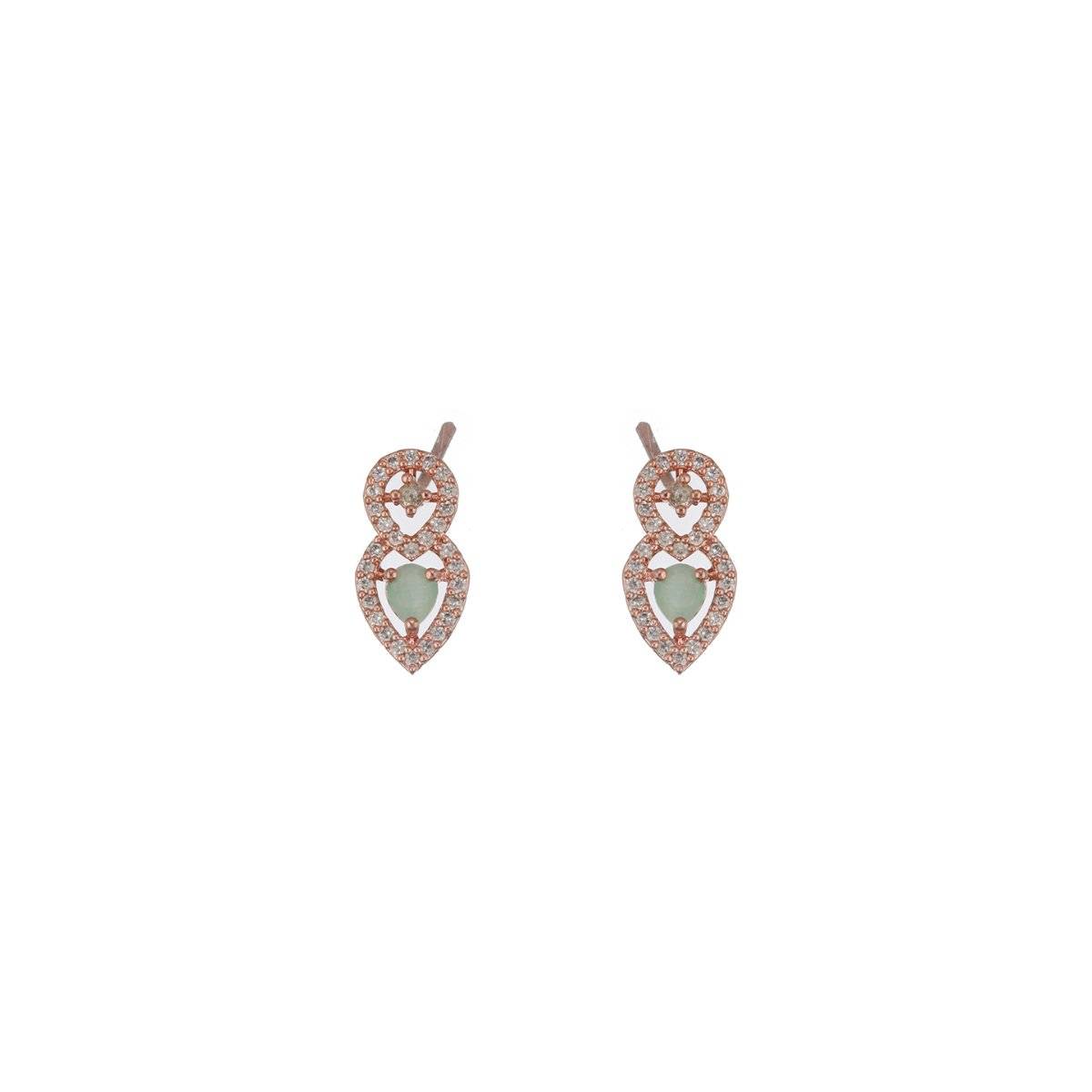 Aatmana Women Contemporary Stud Earrings Pack Of 2