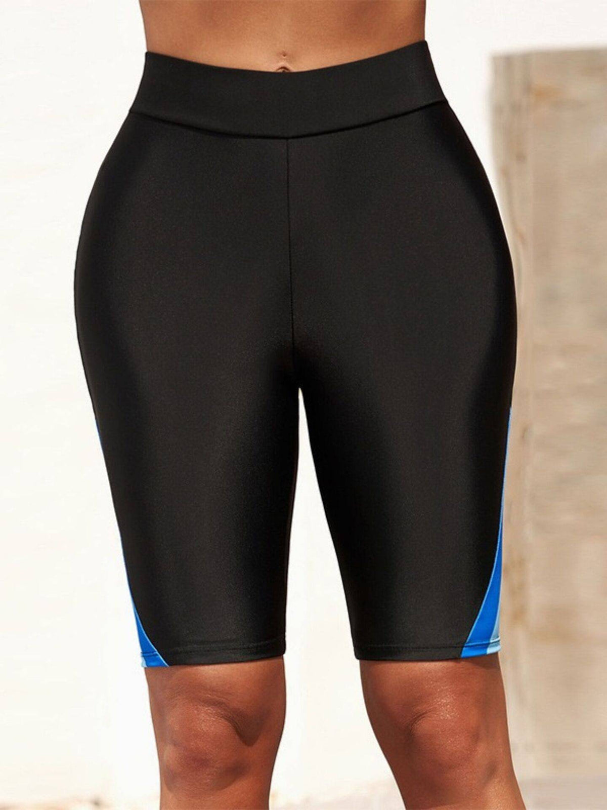 Black Knee-Length Tights (S) · S