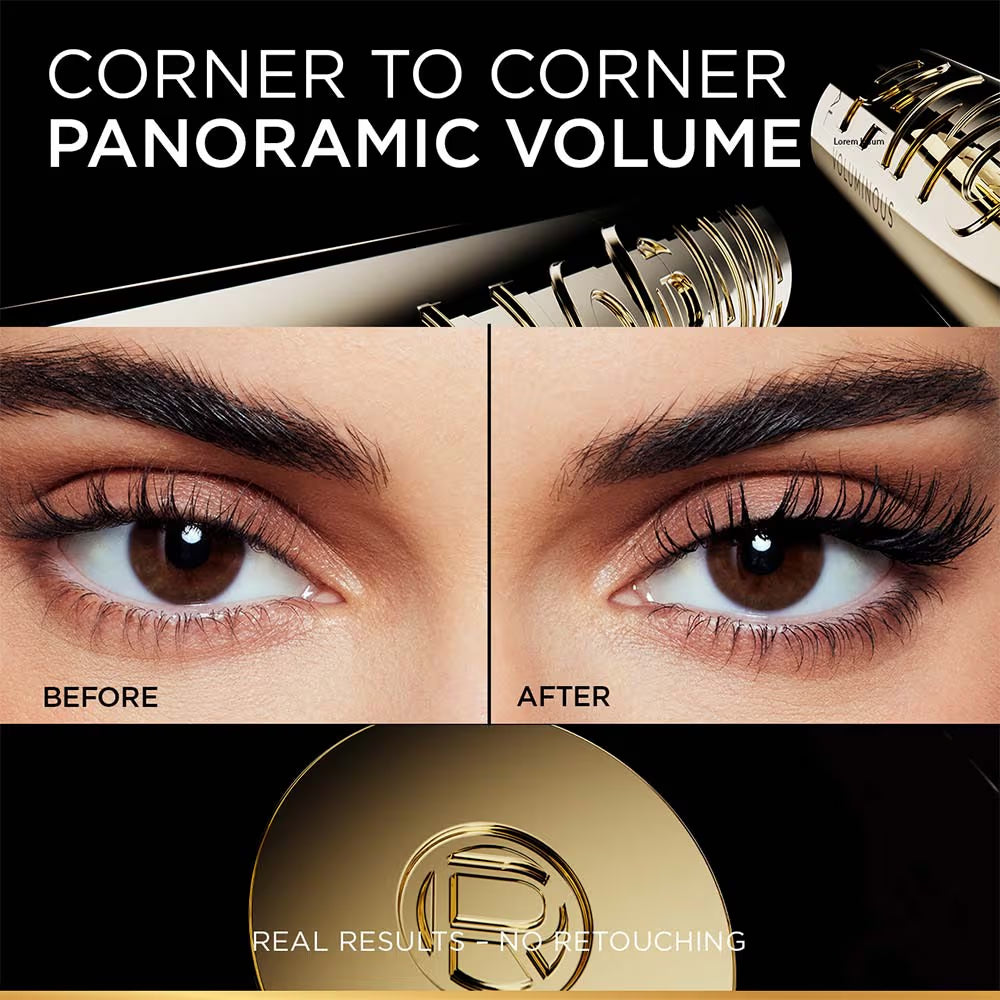 Loreal Paris - Voluminous Panorama Waterproof Mascara Volumizing, Clump Free, Smudge free (9.4ml)