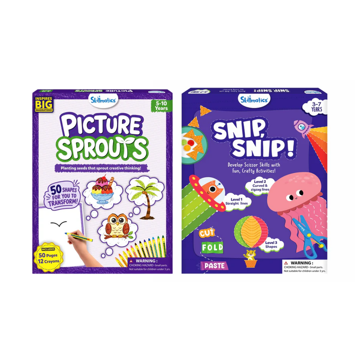 Skillmatics Little Creators Bundle (ages 3-10)
