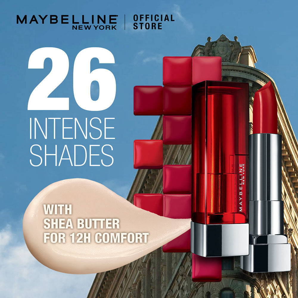 Maybelline New York Creamy Matte Lipstick - 609 Dynamite Red