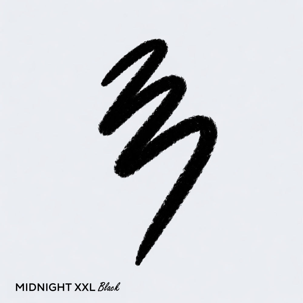 Renee Cosmetics Midnight XXL Waterproof, Smudge-Proof Kohl With Sharpener - Black 1.5g (0.1g)