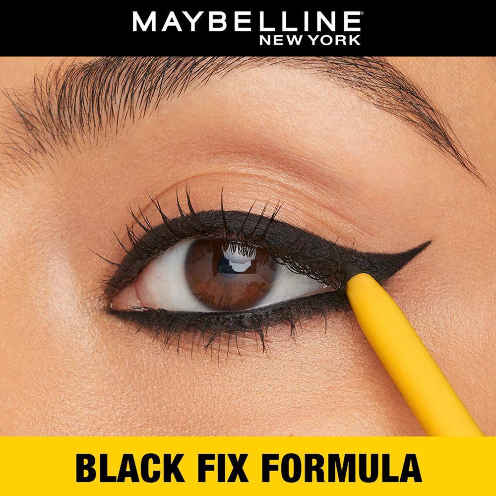 Maybelline New York Intense Colour Colossal Matte Finish Kajal Black Pack Of 2 Deep Black (0.35g Each)