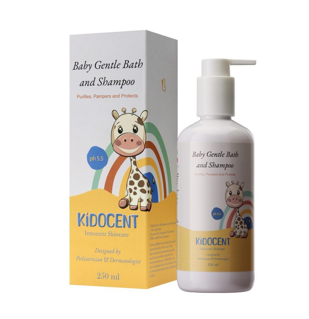 Kidocent Gentle Body Wash and Shampoo