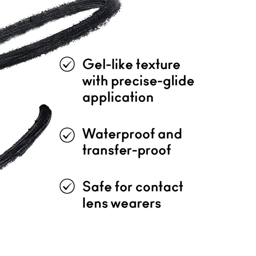 M.A.C. Colour Excess Gel Pencil Waterproof Eye Liner- Glide Or Die Kajal (1 gms)