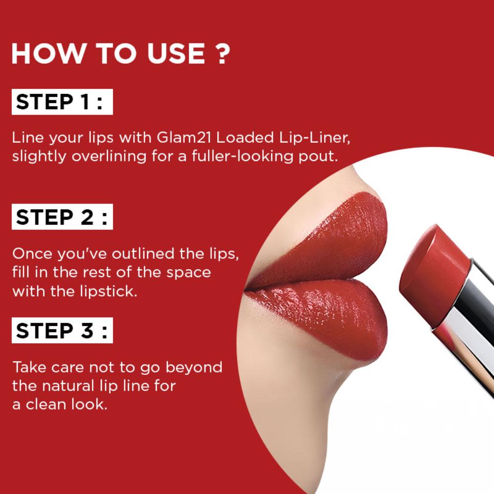 GLAM21 Ultra Velvet Lipstick - Dark Chocolate 28 (3.4g)