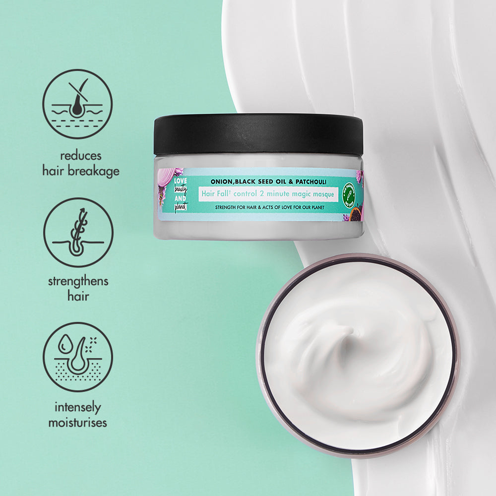 Love Beauty & Planet Onion, Black Seed Oil & Patchouli Hair Mask