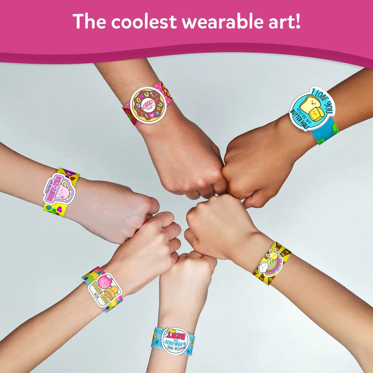 Skillmatics Snap Bandz: Friends Forever | DIY Art & Craft Activity (ages 4-10)