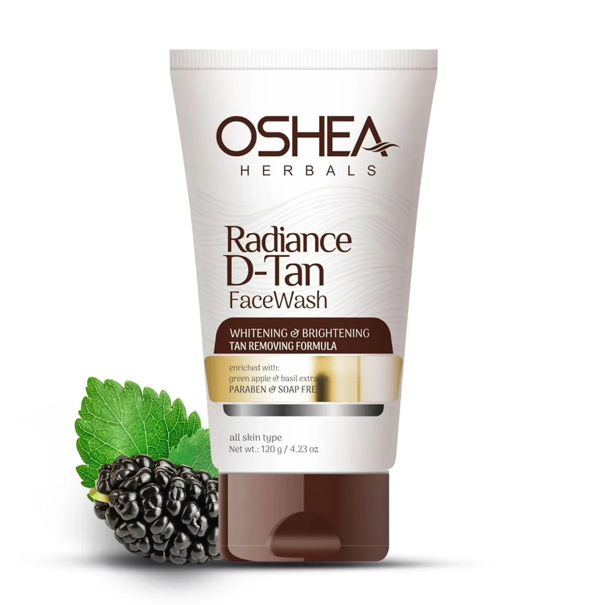 Oshea Herbals Radiance D-Tan Face Scrub 120g