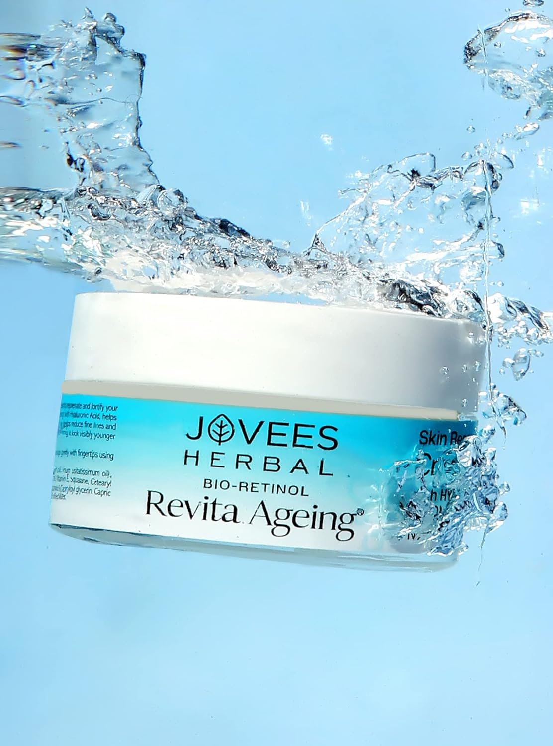 Jovees Herbal Bio-Retinol Revita Ageing Face Cream | Made with Eco-Certified Bio-Retinol | Reduce Sign of Ageing, Hyperpigmentation & Improves Uneven Skin Tone