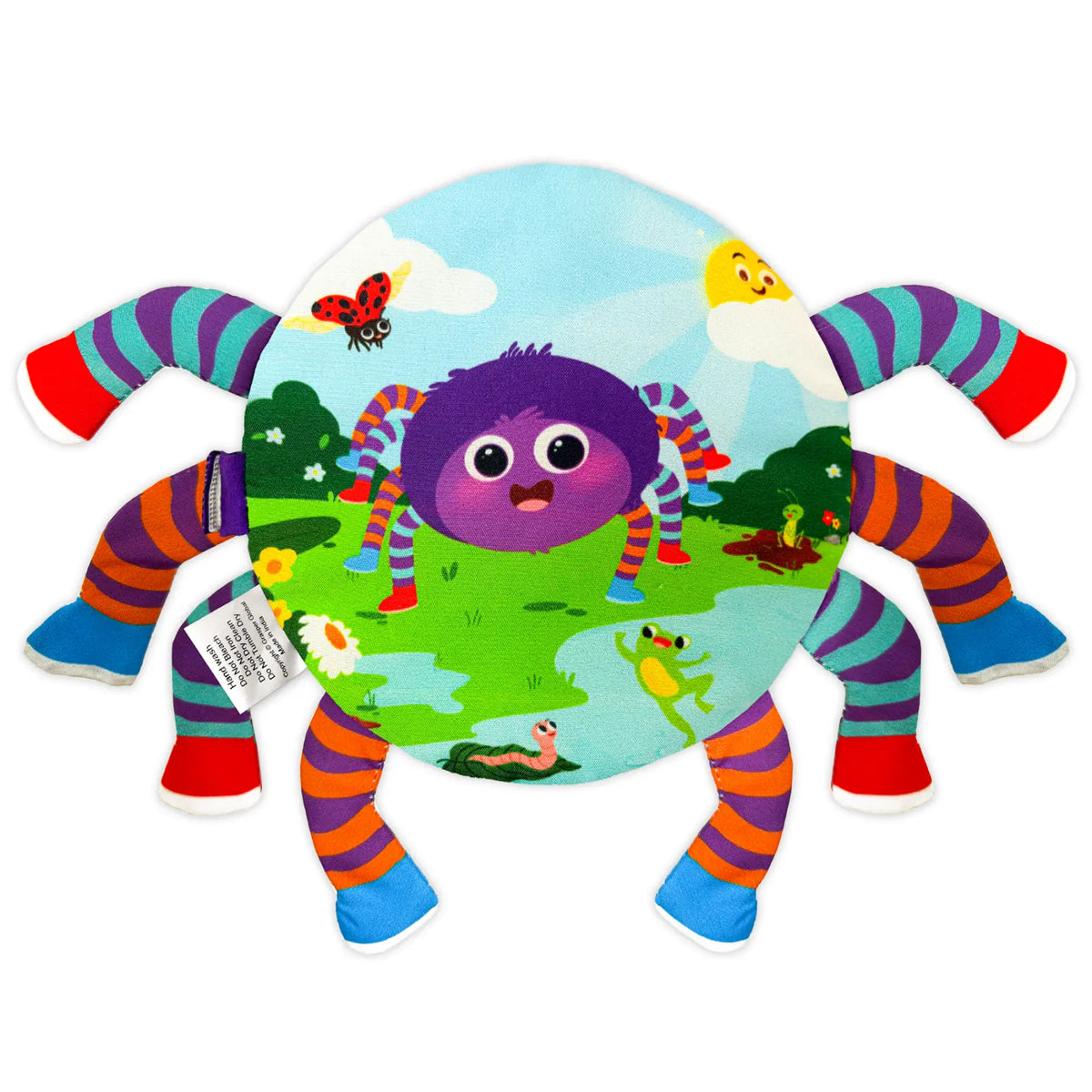 Skillmatics Incy Wincy Spider: Interactive Sensory Cloth Book (6–24 months)