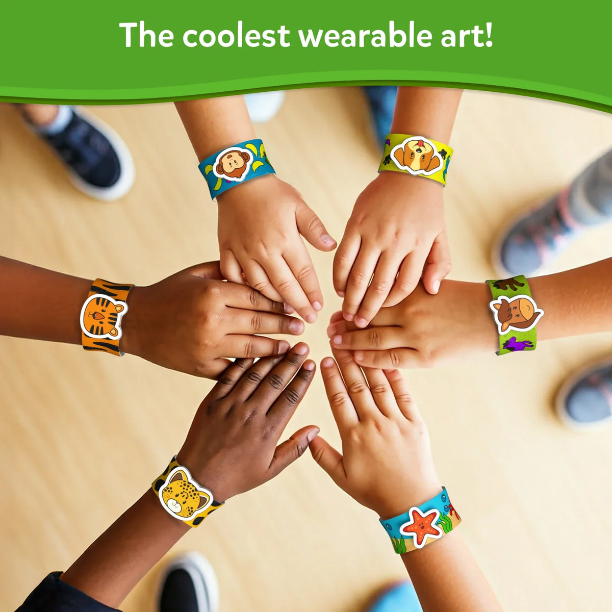 Skillmatics Snap Bandz: Animal Friends | DIY Art & Craft Activity (ages 4-10)