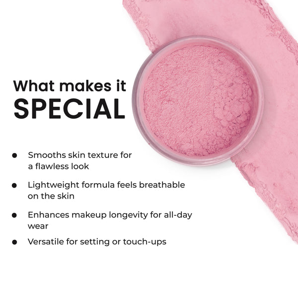 Recode Set & Forget Pink Setting Powder - 12 G