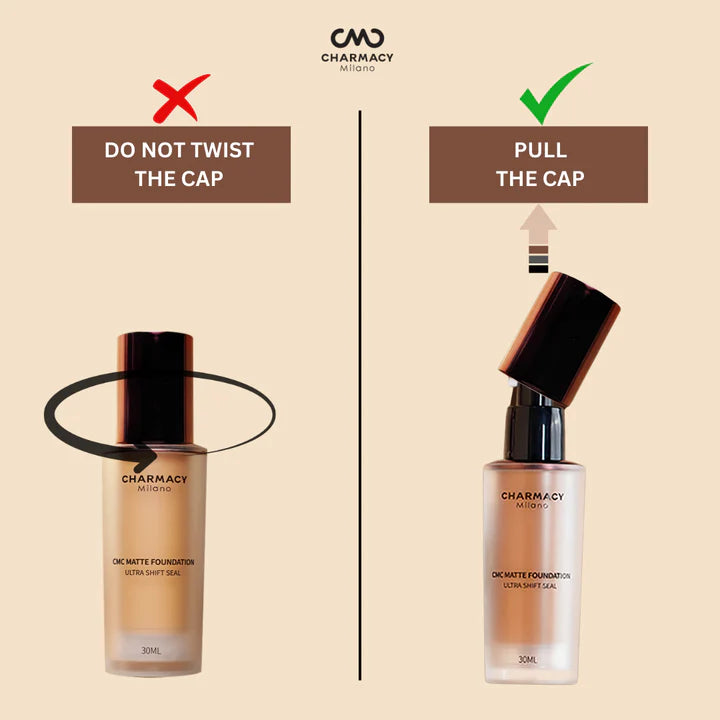 Charmacy Milano - Matte foundation (30ML)