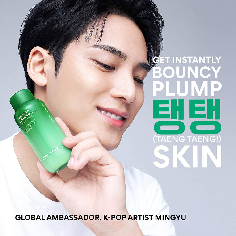 Innisfree Green Tea Ceramide Milky Toner & Barrier Essence