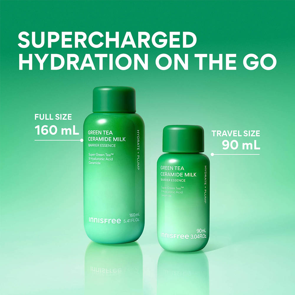 Innisfree Green Tea Ceramide Milky Toner & Barrier Essence