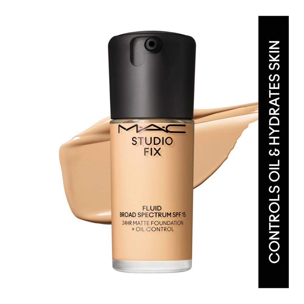 M.A.C Studio Fix Fluid SPF 15 Foundation - 24HR Matte + Oil Control - NC Shades