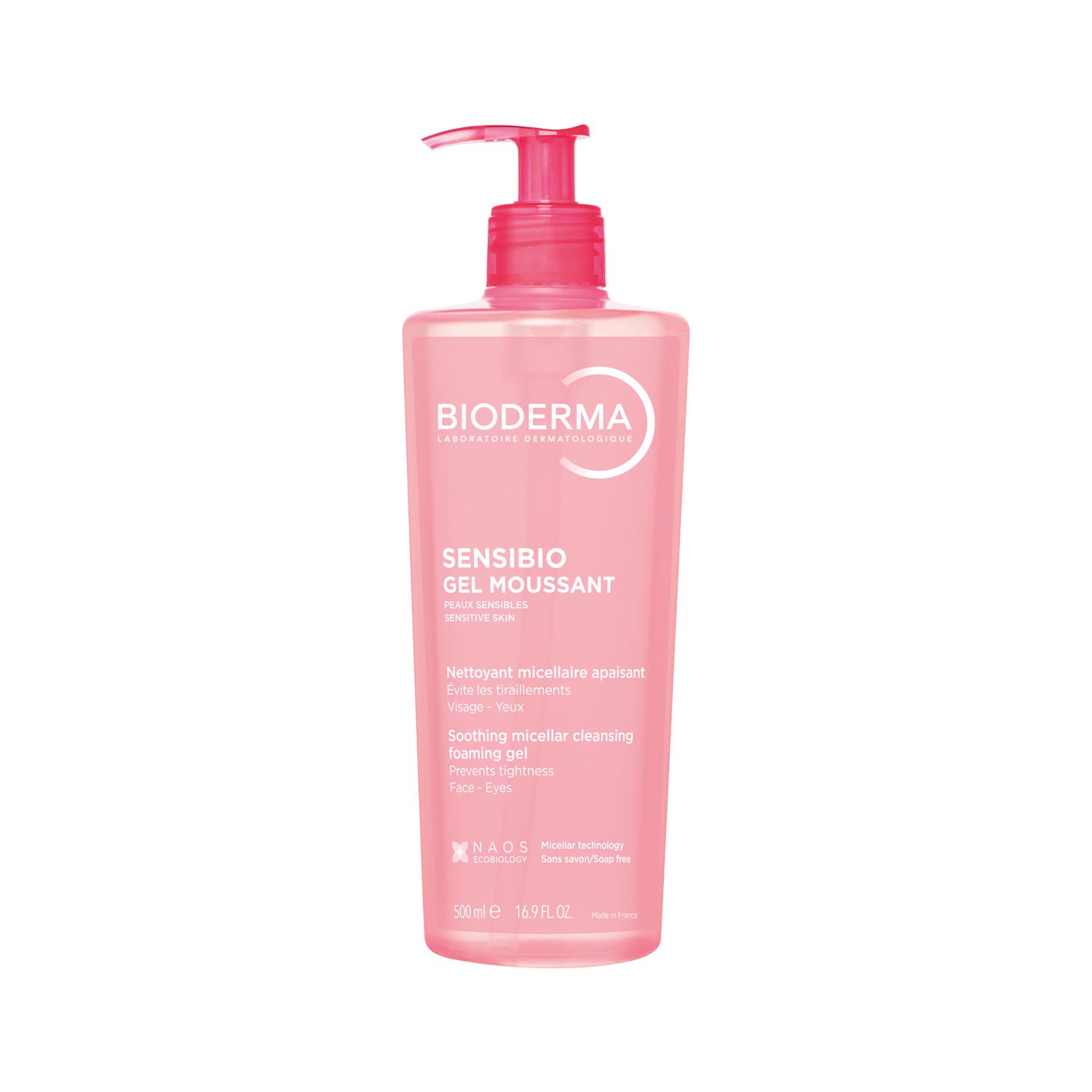 Bioderma Sensibio Gentle Soothing Micellar Cleansing Foaming Gel (500ml)
