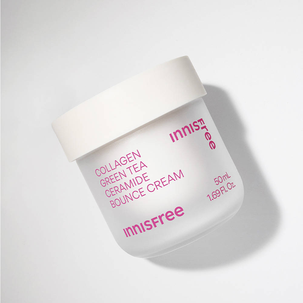 Innisfree Collagen Booster Green Tea Cream - Firming & Hydrating Care