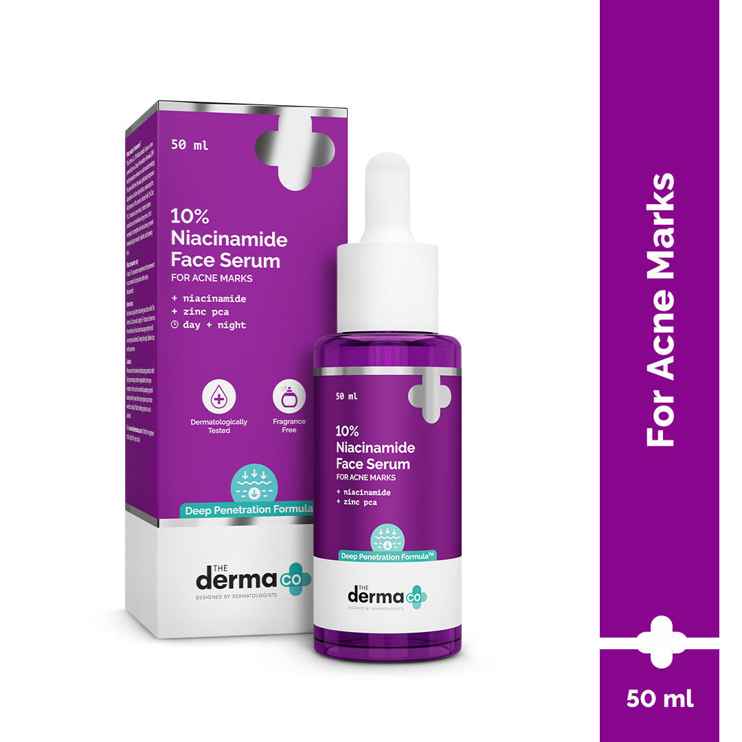The Derma Co 10% Niacinamide Face Serum For Acne Marks (50ml)