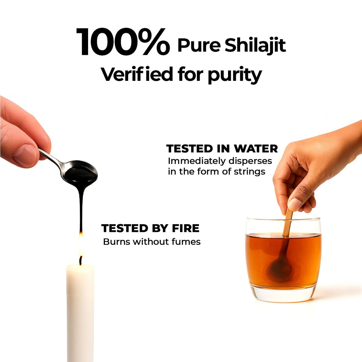 Zandu-P Zandu Himalayan Shilajit Resin - 10g (Pack of 2) 10g X 2U