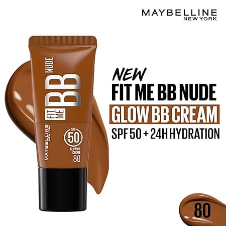 Maybelline New York - Fit Me BB Nude Spf 50 Glow BB Cream (25ML)